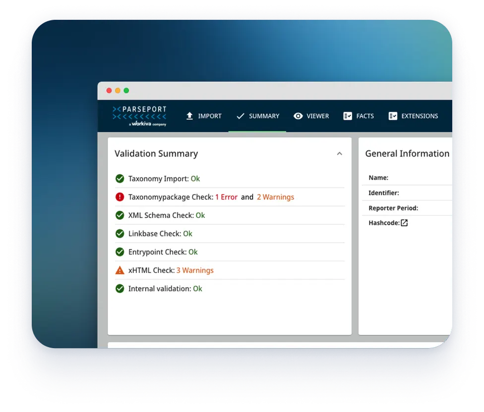Trusted XBRL provider-01 - ParsePort